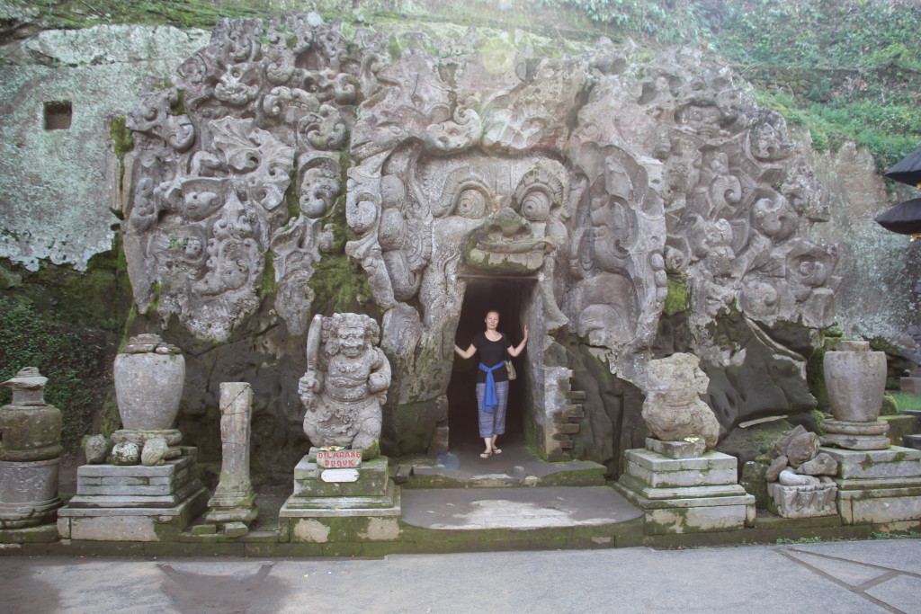 The entrance to the Elephant Temple